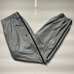 Mens Vintage Classic Champion Windbreaker Tracksuit Pants Sportswear Size Large